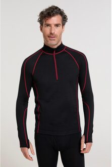 Heren Asgard III Merino Wol Thermo Top (Rood) - maat