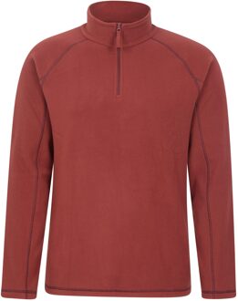 Heren Ashbourne II Half Zip Fleece Top (Bourgondië) - maat L Bourgogne