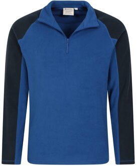 Heren Ashbourne II Half Zip Fleece Top (Kobalt) Blauw - 2XS
