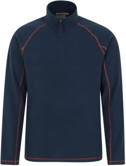 Heren Ashbourne II Half Zip Fleece Top (Marine) Navy