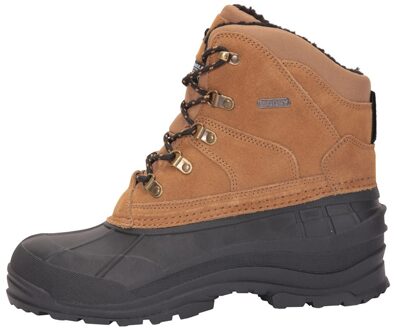 Heren Assortiment Koe Suède Sneeuwlaarzen (Donker Beige)