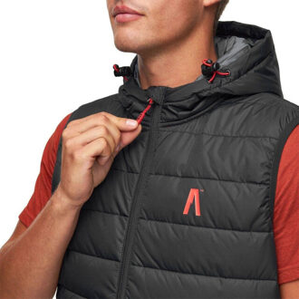 Heren athos body warmer Zwart - S