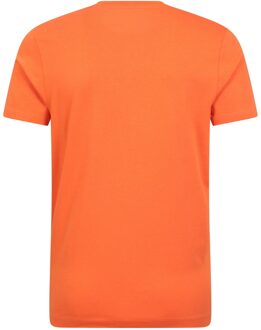 Heren Avontuur Begint Biologisch Katoenen T-Shirt (Oranje)