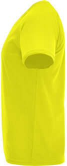 Heren bahrein sport t-shirt met korte mouwen Geel - L