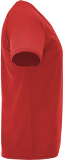 Heren bahrein sport t-shirt met korte mouwen - maat 4XL Rood