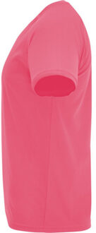 Heren bahrein sport t-shirt met korte mouwen - maat L Roze