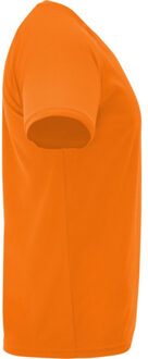 Heren bahrein sport t-shirt met korte mouwen - maat M Oranje