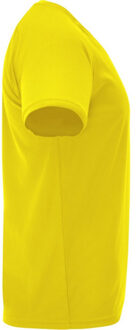 Heren bahrein sport t-shirt met korte mouwen - maat XL Geel