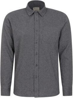 Heren Bamford gemêleerd overhemd (Grijs)