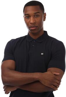 Heren Barnum Poloshirt (Marine) Navy - XL