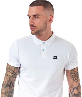Heren Barnum Poloshirt (Wit)