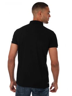 Heren Barnum Poloshirt (Zwart) - 2XL