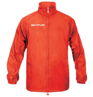 Heren basico waterdichte jas - maat XS Oranje