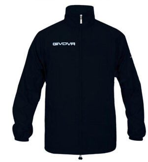 Heren basico waterdichte jas Zwart - XS