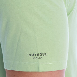 Heren Basis Katoenen Korte Mouwen T-Shirt HS24MTS01 Groen - S