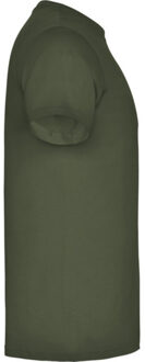 Heren beagle t-shirt met korte mouwen Groen - XS