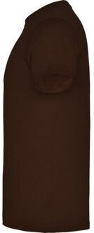 Heren beagle t-shirt met korte mouwen - maat XL Bruin