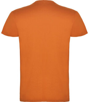 Heren beagle t-shirt met korte mouwen Oranje - S