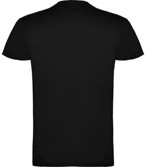 Heren beagle t-shirt met korte mouwen Zwart - L