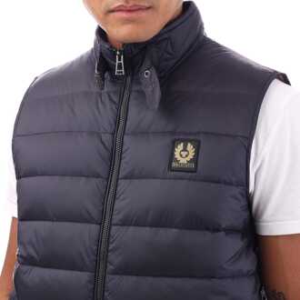 Heren Belstaff Circuit Gilet in marineblauw Navy - S