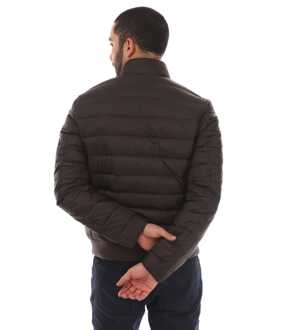 Heren Belstaff Circuitjas met donsvulling in bruin