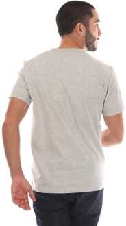 Heren Belstaff Cotton Jersey Signature T-shirt in Zilver
