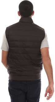 Heren Belstaff donzen nylon circuit gilet in bruin