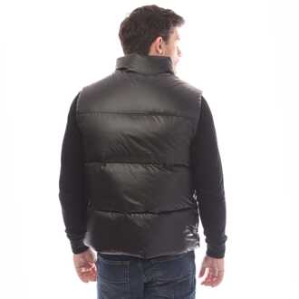 Heren Belstaff donzen Ripstop Resolve Gilet in zwart - S