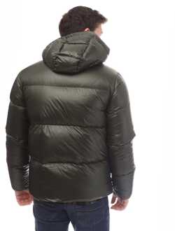 Heren Belstaff donzen Ripstop Resolve Jacket in Groen