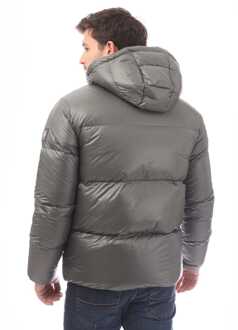 Heren Belstaff donzen Ripstop Resolve jas in grijs - maat S