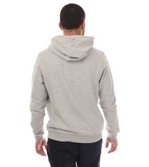 Heren Belstaff Full Zip Hoodie in Zilver - maat