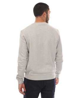 Heren Belstaff Signature Crewneck Sweatshirt in Zilver - maat S
