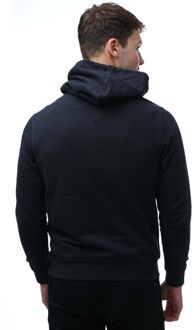Heren Belstaff Signature Hoodie in Zwart Navy - XS