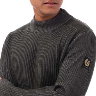 Heren Belstaff Stanley Trui met ronde hals in Groen