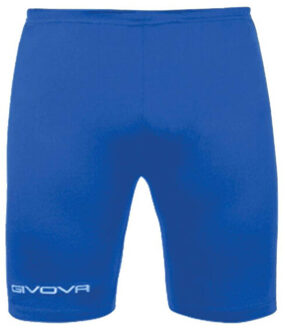 Heren bermuda base layer shorts Blauw - XL