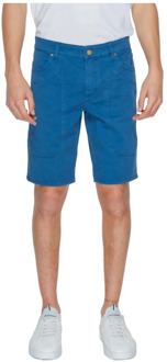 Heren Bermuda Shorts Lente/Zomer Collectie Jeckerson , Blue , Heren - W34,W29,W36,W35,W38,W33,W40,W31,W32,W30