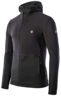 Heren bessan polartec full zip hoodie Zwart - L