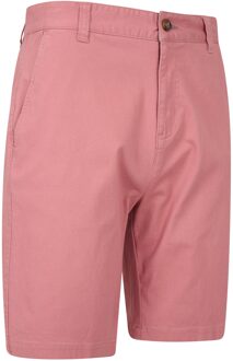 Heren Biologische Chino Shorts (Roze)