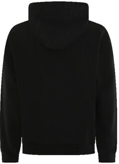 Heren blossom patches zip-up Zwart - L