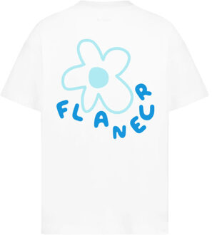 Heren blossom t-shirt Wit - L