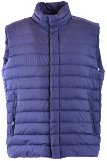 Heren Blouson Vest: Blijf warm en stijlvol Herno , Blue , Heren - L,M
