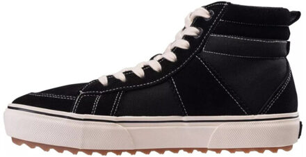 Heren bomer mid suede schoenen Zwart - 42