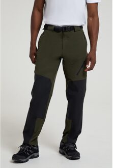 Heren Bos Waterbestendige wandelbroek (Groen) - 42W/32L