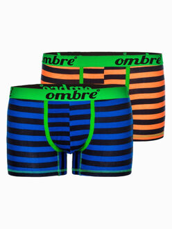 heren boxershort print nautic 2-pak u37 Veelkleurig - XXL