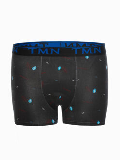 heren boxershort print - u467 Houtskool - XL