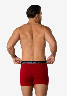 Heren boxershorts kerst print 2-pack gingerbread Veelkleurig - M