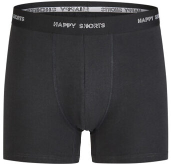 Heren boxershorts trunks 3-pack zwart/bordeaux rood - maat XL Veelkleurig