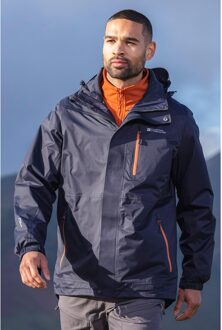 Heren Bracken Extreme 3 in 1 Waterdichte Jas (Donkerblauw) - maat 3XL