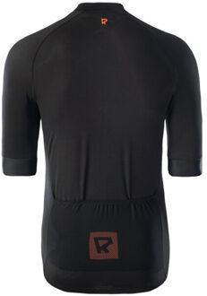 Heren bravo logo fietstrui Zwart - S