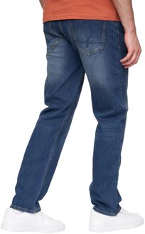 Heren Breeze Rechte Jeans (Stone Wash) Navy/blauw